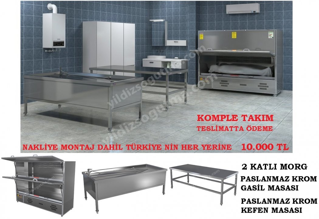 Morg İki Üniteli(Yandan Yüklemeli)MODEL YS 005 